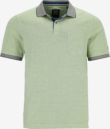 HAJO Poloshirt 'Jaspe' in Grün: Vorderseite