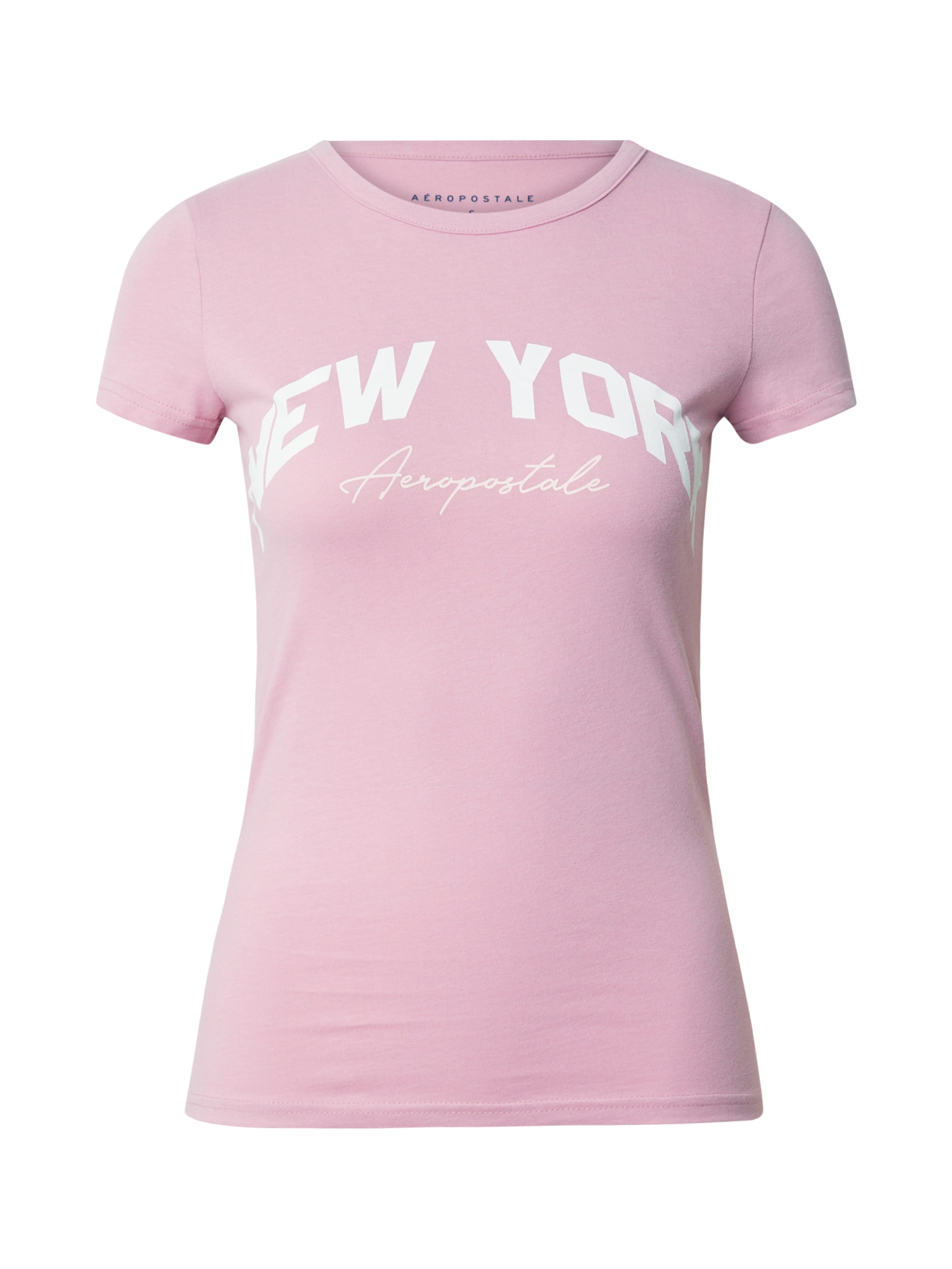 AÉROPOSTALE Shirt 'NEW YORK' in Purple: front