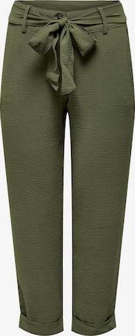 JDY Regular Pants 'SIGNI' in Green: front