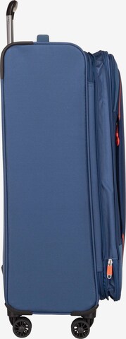 American Tourister Trolley ' Pulsonic Spinner 80 EXP ' in Blau
