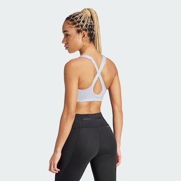 Bustier Soutien-gorge de sport 'FastImpact Luxe' ADIDAS PERFORMANCE en gris