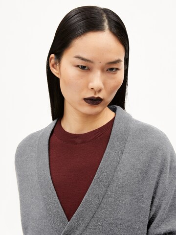 ARMEDANGELS Knit cardigan ' KAARDON ICONIC ' in Grey