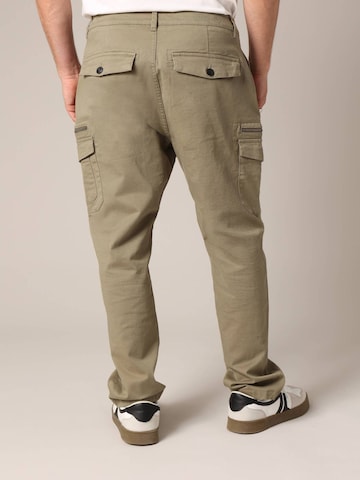 Regular Pantalon cargo 'DANASON' Deeluxe en vert