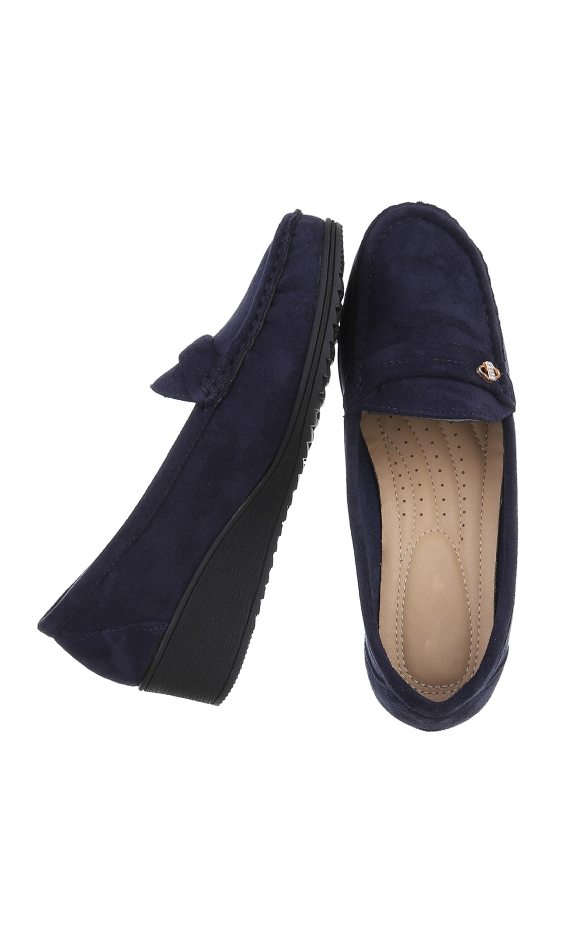 Ital-Design Slipper in Blau