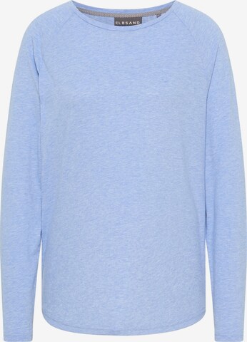 Elbsand Shirt 'Tira' in Blauw: voorkant