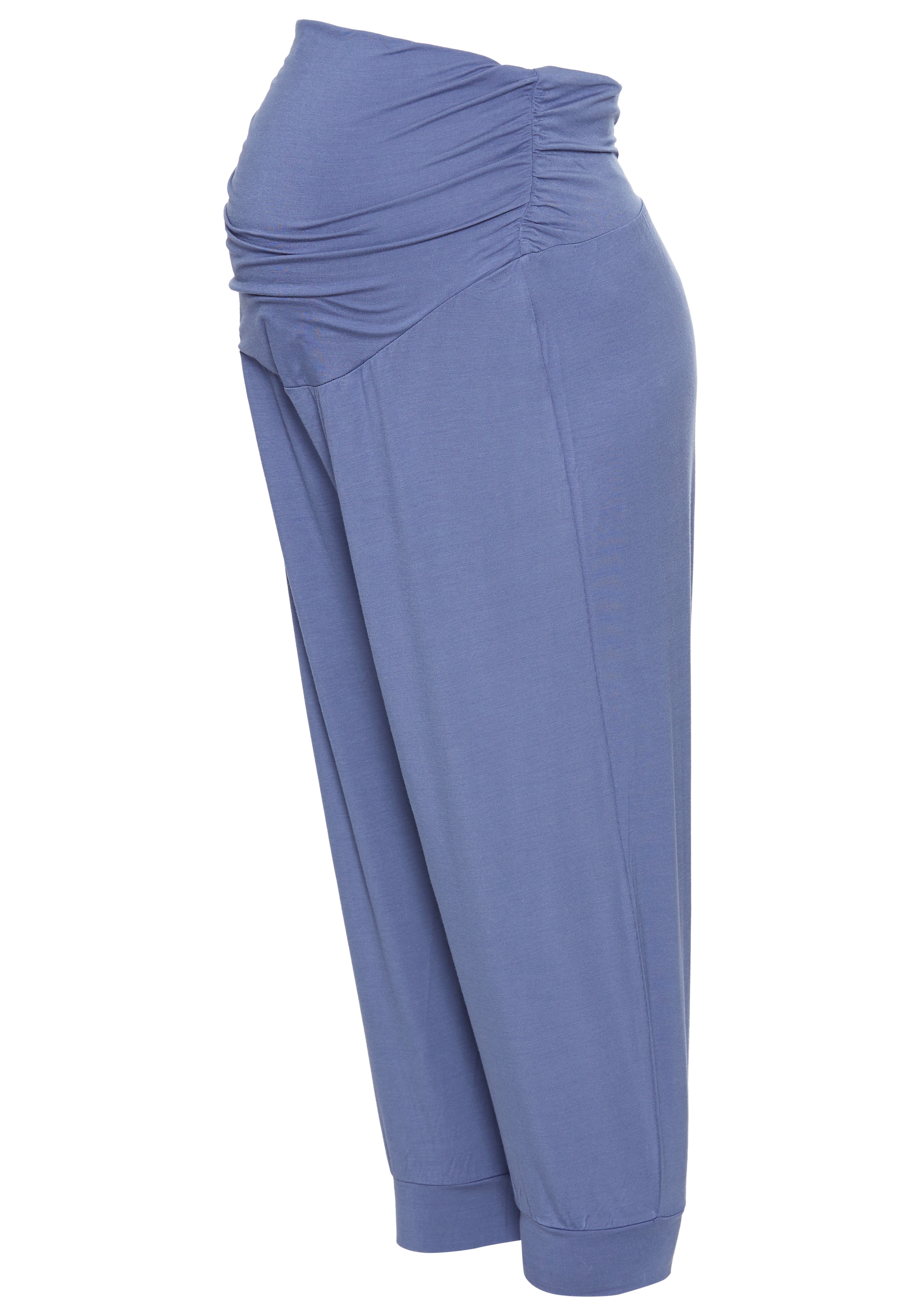 Neun Monate Loosefit Hose in Blau: Vorderseite