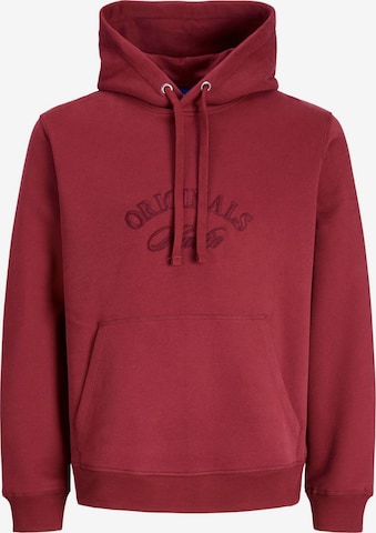 JACK & JONES Sweatshirt 'JORBLEECKER' in Red: front