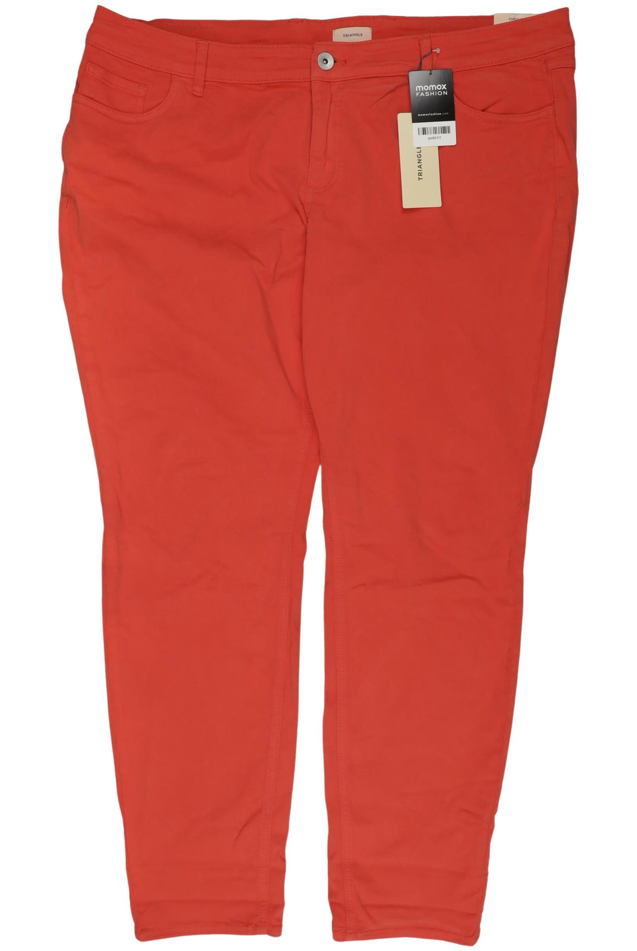 TRIANGLE Pants in 6XL in Red: front