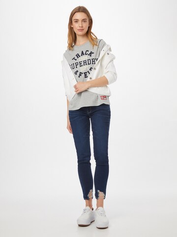 T-shirt 'Collegiate Athletic Union' Superdry en gris