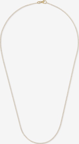 FAVS Necklace in Gold: front