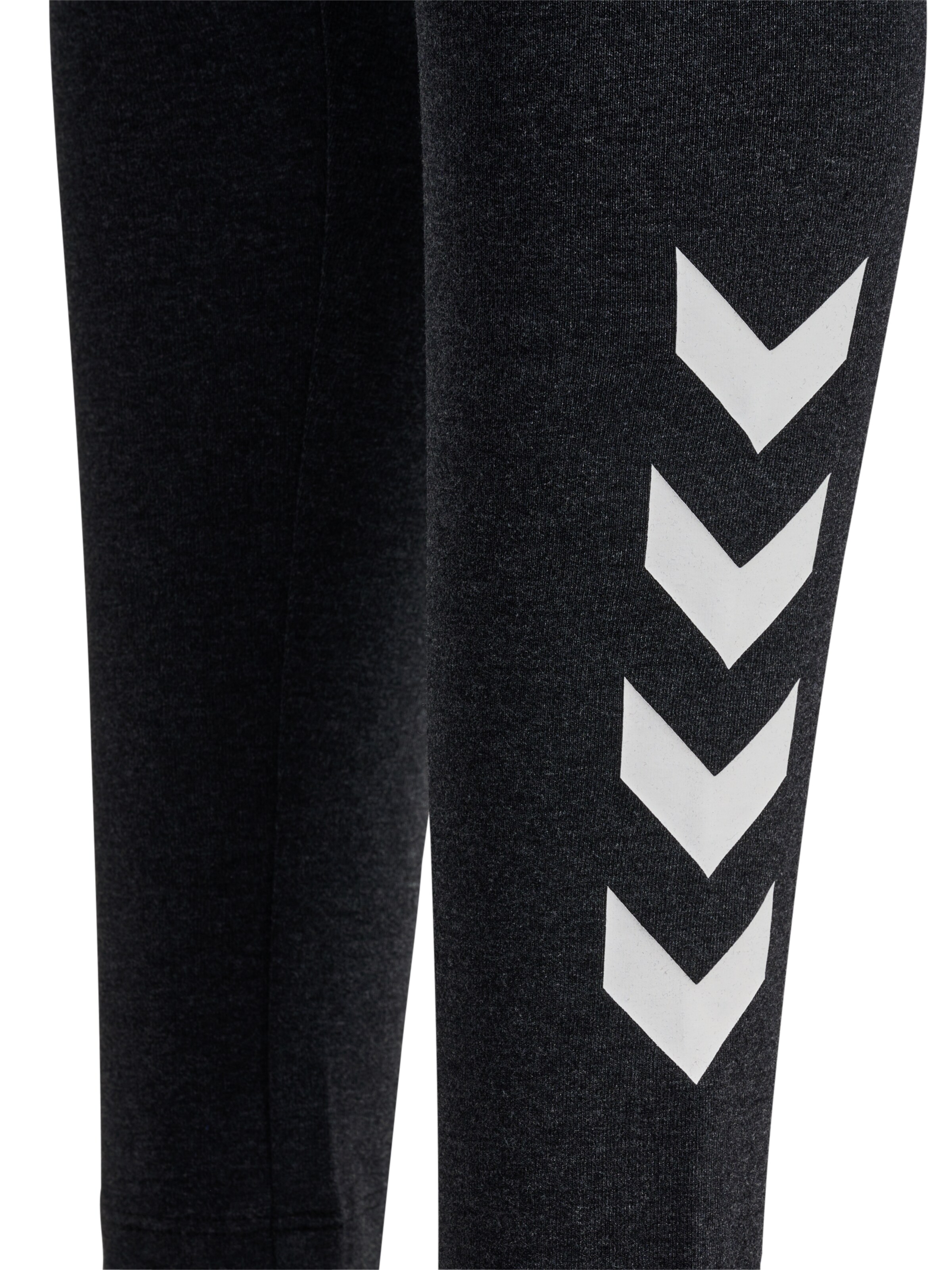 Hummel Skinny Sporthose in Schwarz