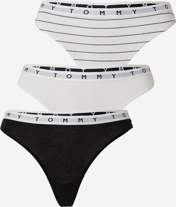 Tommy Jeans String in Schwarz: predná strana