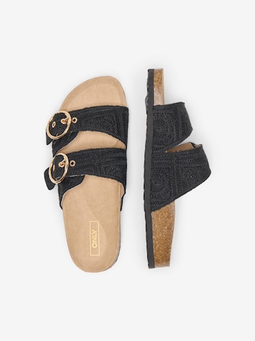 ONLY Mules 'ONLMAXI-18' in Black