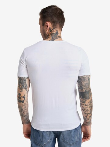 Carlo Colucci Shirt 'Cavallari' in Weiß