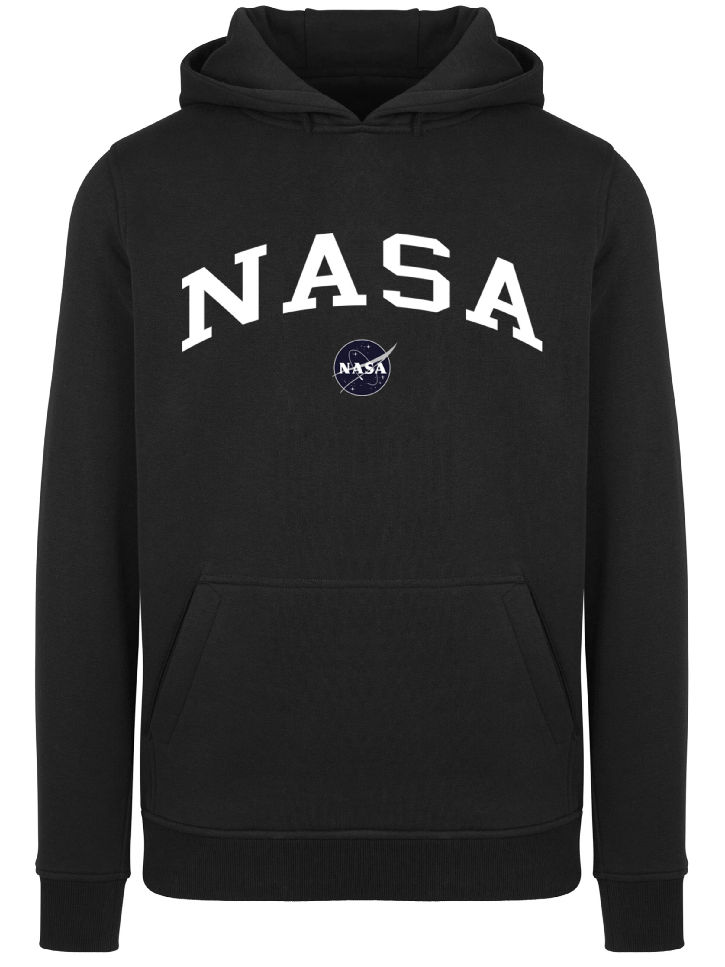 F4NT4STIC Sweatshirt 'Nasa' in Black: front