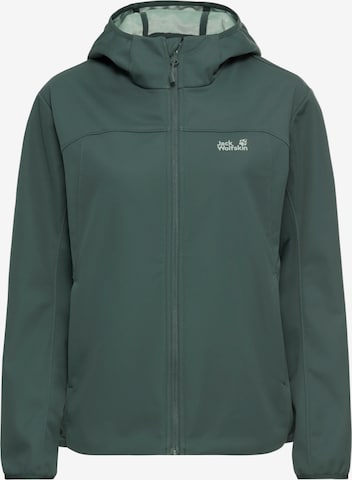 JACK WOLFSKIN Jacke in Grün: Vorderseite
