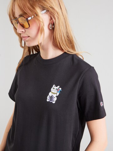 Tricou de la Champion Authentic Athletic Apparel pe negru