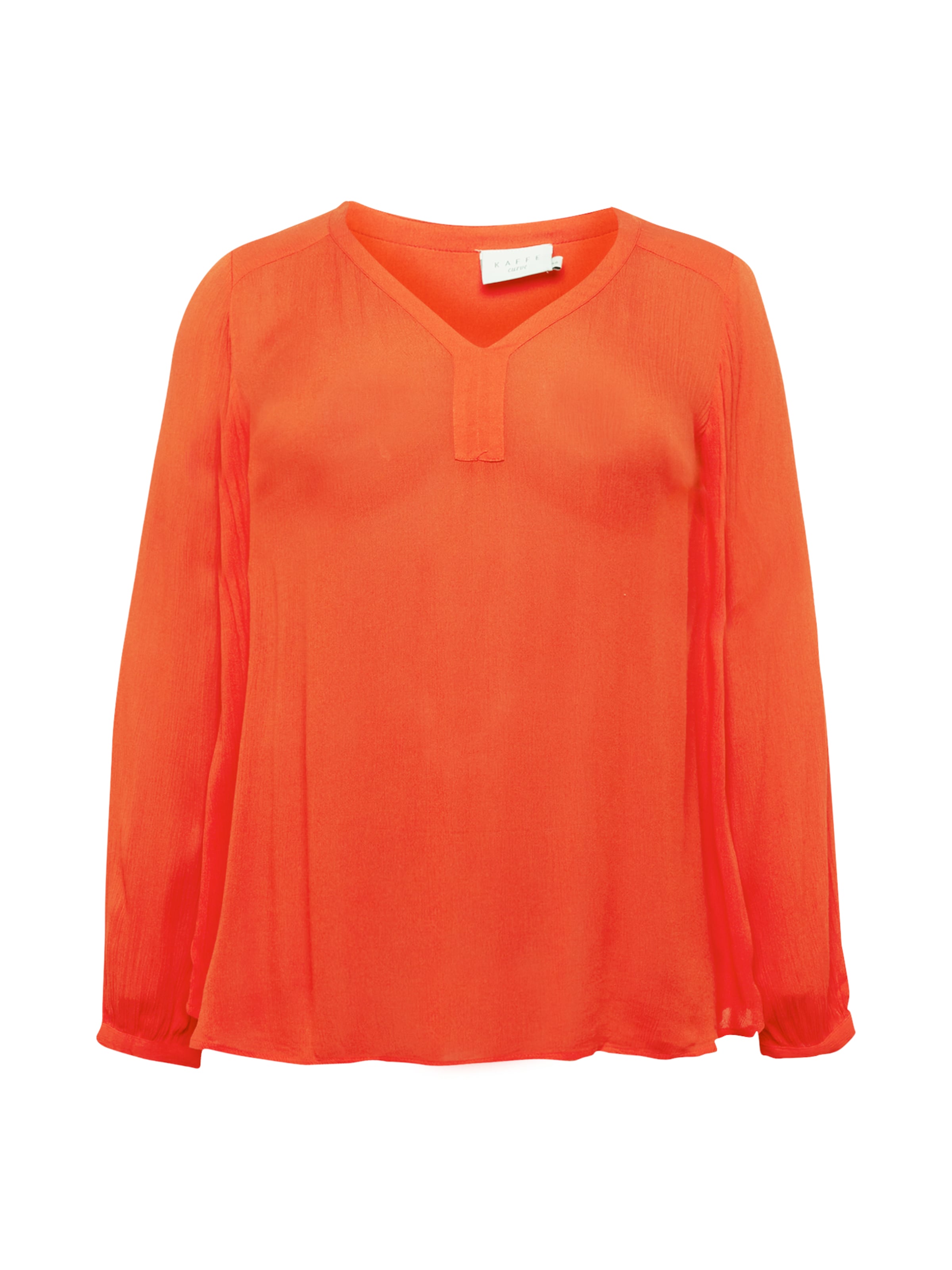 KAFFE CURVE Μπλούζα &#x27;Ami&#x27; σε κόκκινο: μπροστά