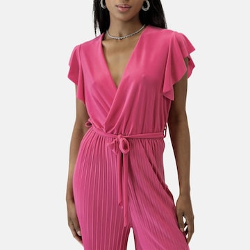 Tuta jumpsuit di Elara in rosa