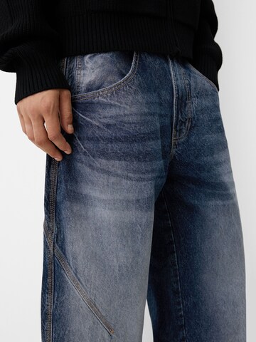 Baggy Jeans di Bershka in blu