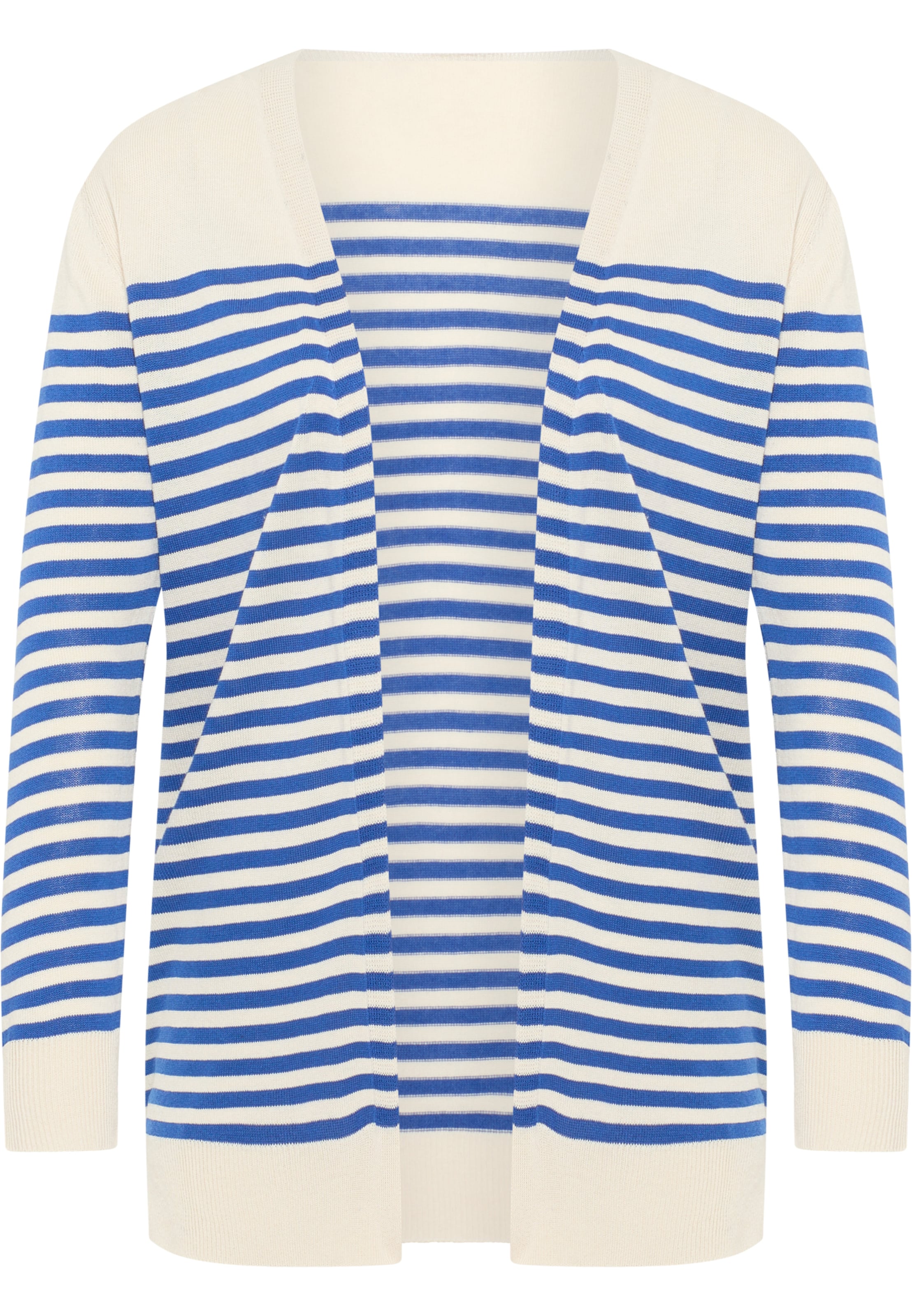 DreiMaster Maritim Gebreid vest in Beige: voorkant