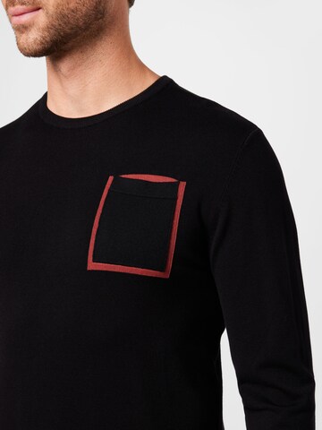 Petrol Industries Sweater in Black