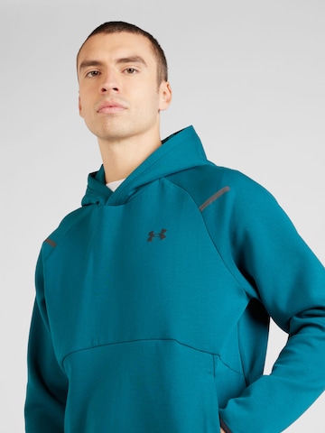 UNDER ARMOUR - Sweatshirt de desporto 'Unstoppable' em azul