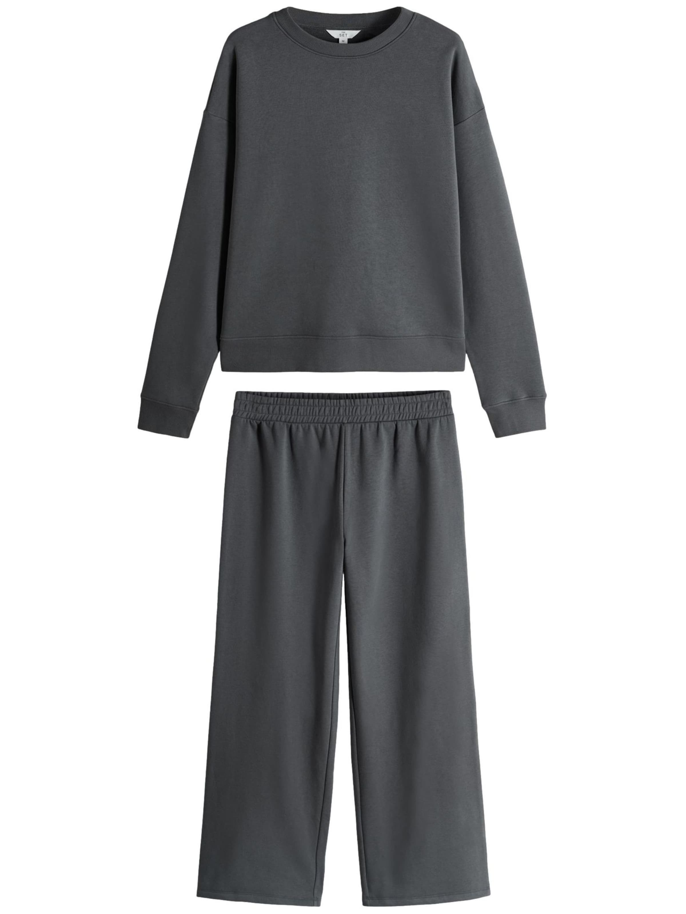 The Set Jogging ruhák - szürke: elől