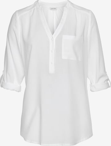 LASCANA Blouse in White: front