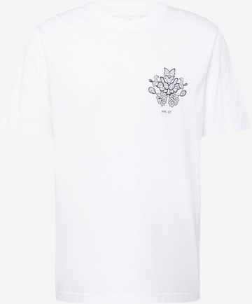 NN07 - Camiseta 'Adam' en blanco: frente