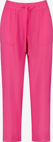 GERRY WEBER Tapered Pants in Pink: front