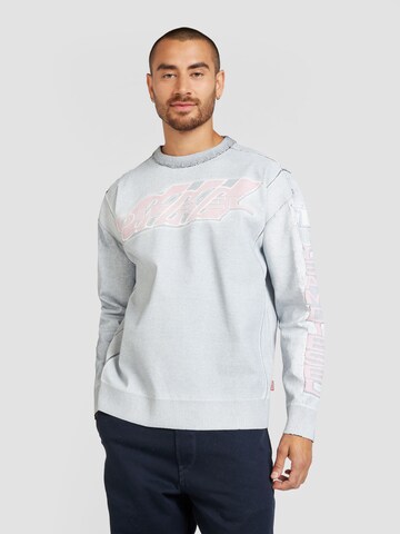 Pullover 'K-DIRT' di DIESEL in grigio: frontale