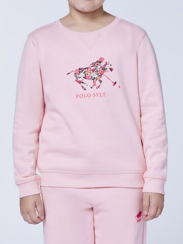 Polo Sylt Sweatshirt in Pink