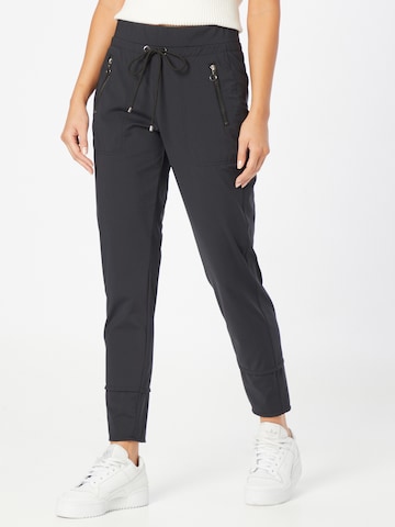 Regular Pantalon MAC en noir : devant