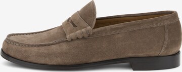 Mocassin Boggi Milano en gris : devant