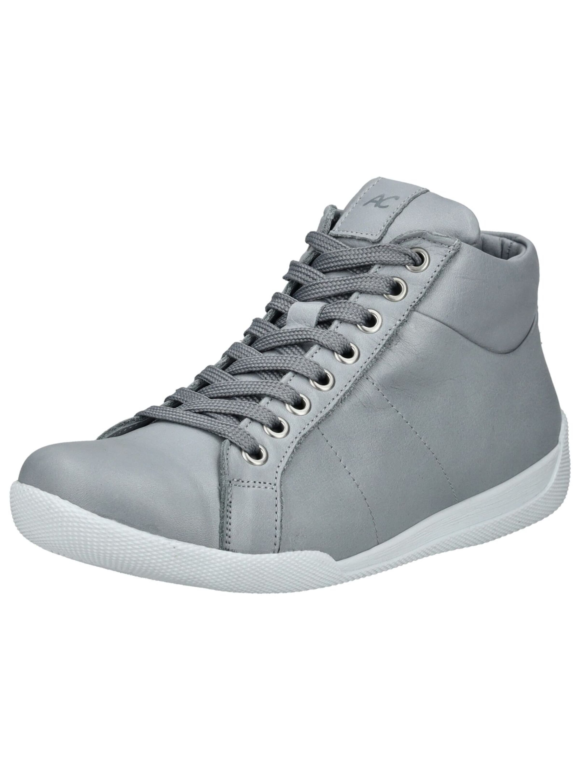 Sneaker alta di ANDREA CONTI in grigio: frontale