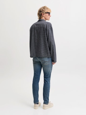JACK & JONES Slimfit Τζιν 'JJIGLENN JJDYLAN' σε μπλε
