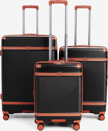 MODO by Roncato Suitcase set 'Charm 2.0' in Black: front