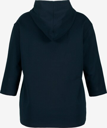 Ulla Popken Sweatshirt in Blau