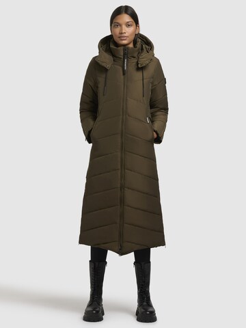 khujo - Sobretudo de inverno 'Hurce' em verde: frente