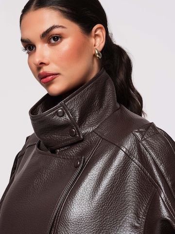Ombre Between-season jacket in Brown
