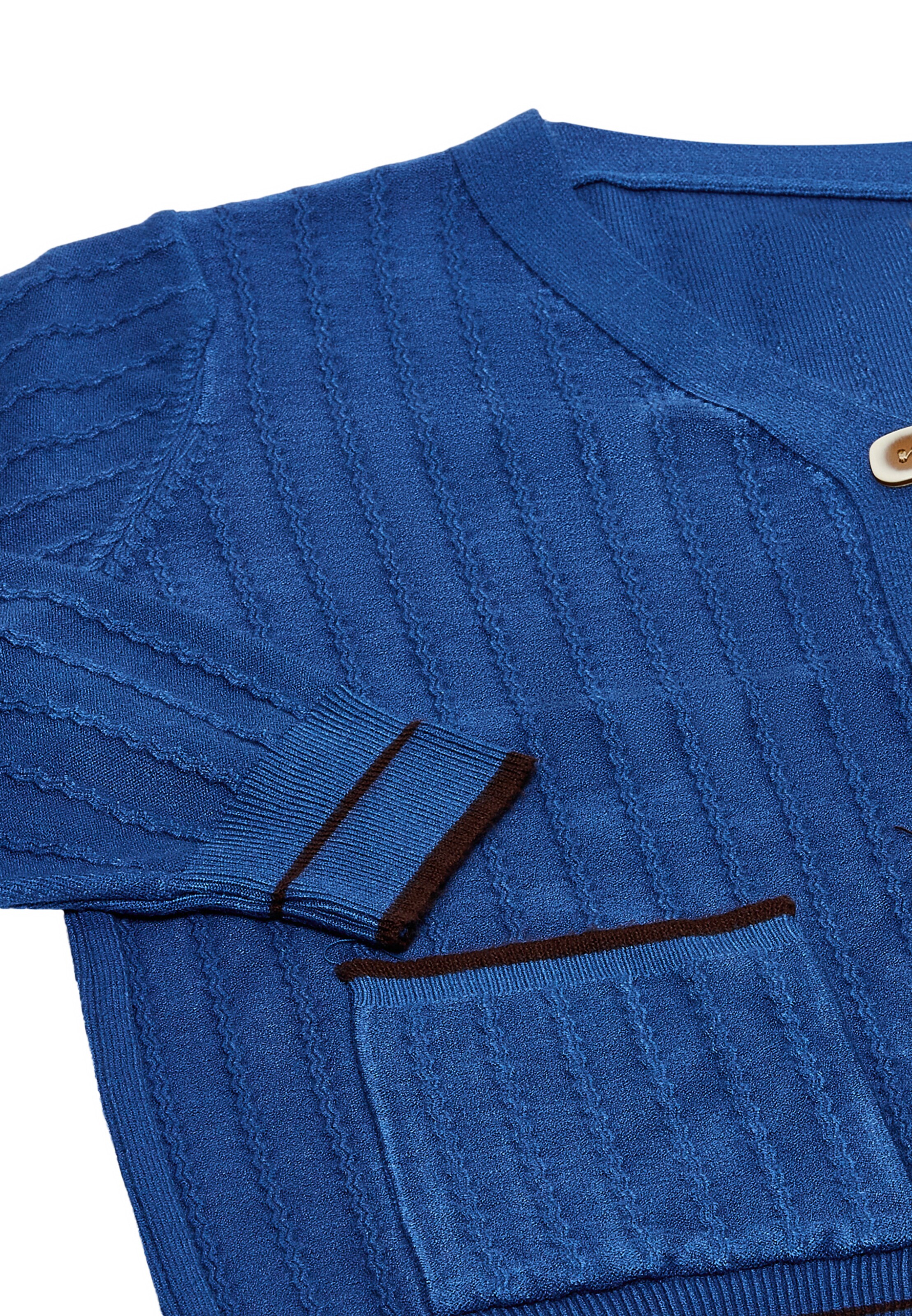 NALLY Strickjacke in Blau