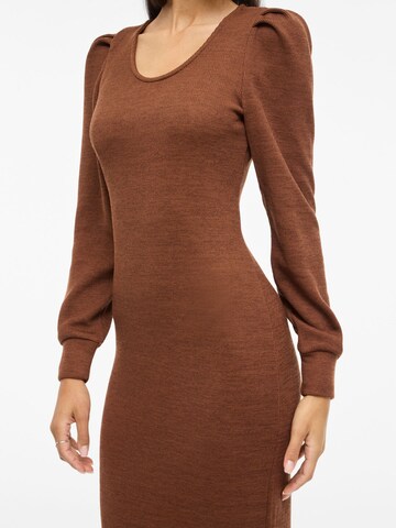 VILA Jurk in Bruin