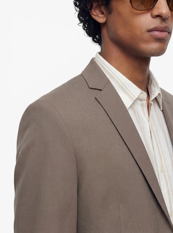 JACK & JONES - Corte superestrecho Chaqueta saco 'JPRFRANCO' en marrón