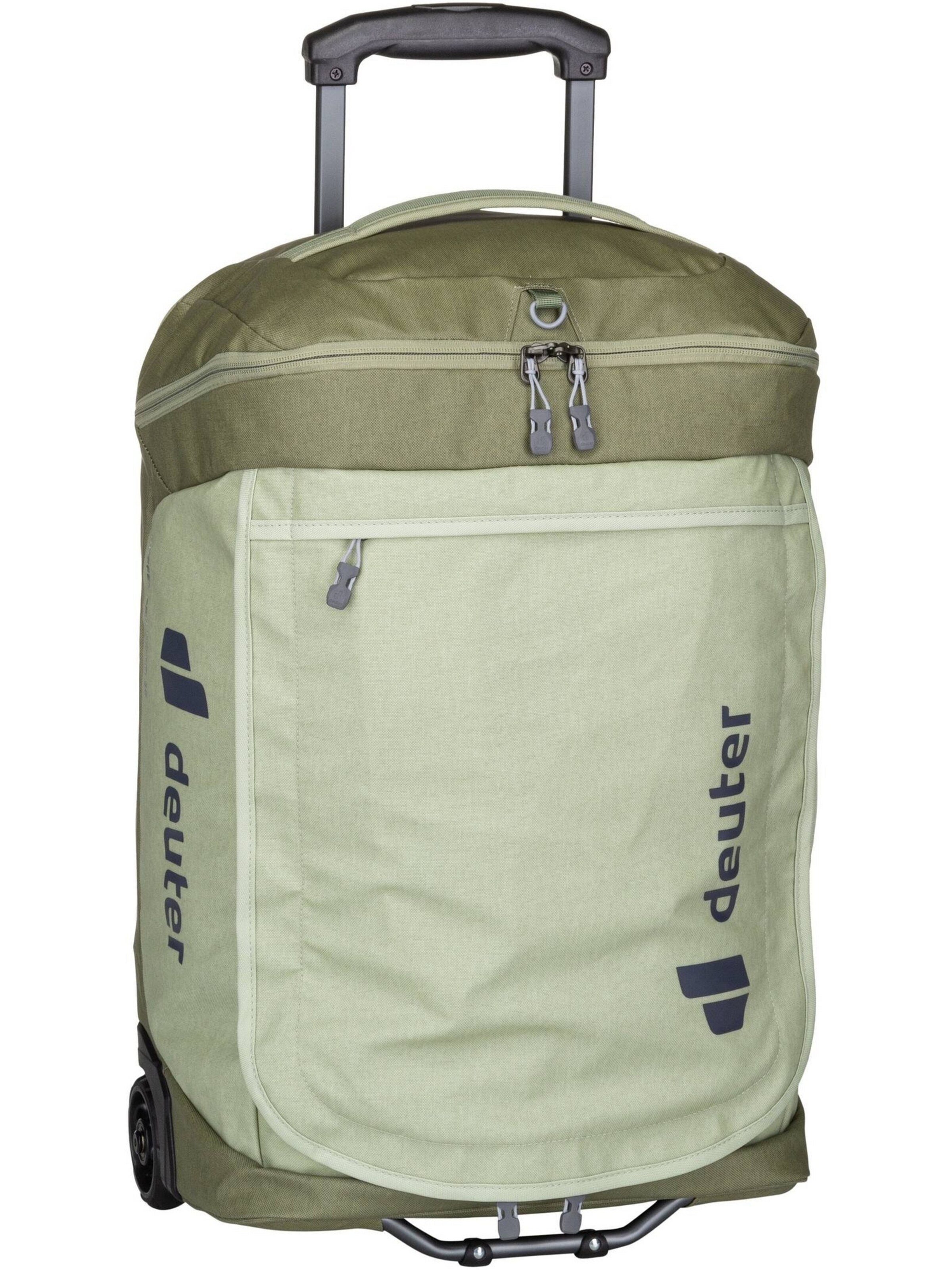 DEUTER Trolley 'Duffel Pro Movo 36' in Groen: voorkant