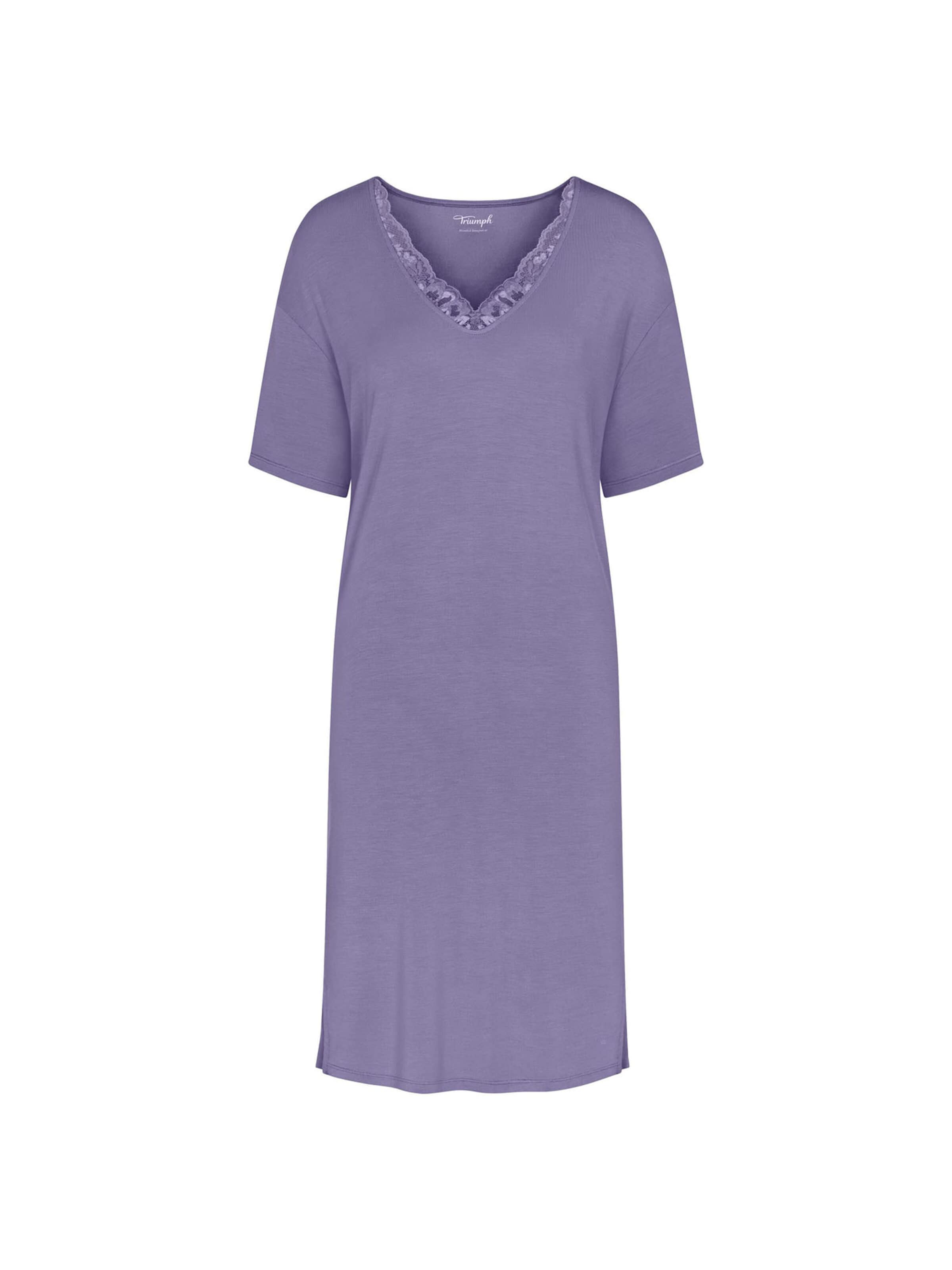 TRIUMPH Nightgown ' Red Label Timeless Sensuality ' in Purple: front