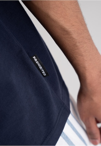 Prohibited - Camisa 'Grand Match Tennis' em azul