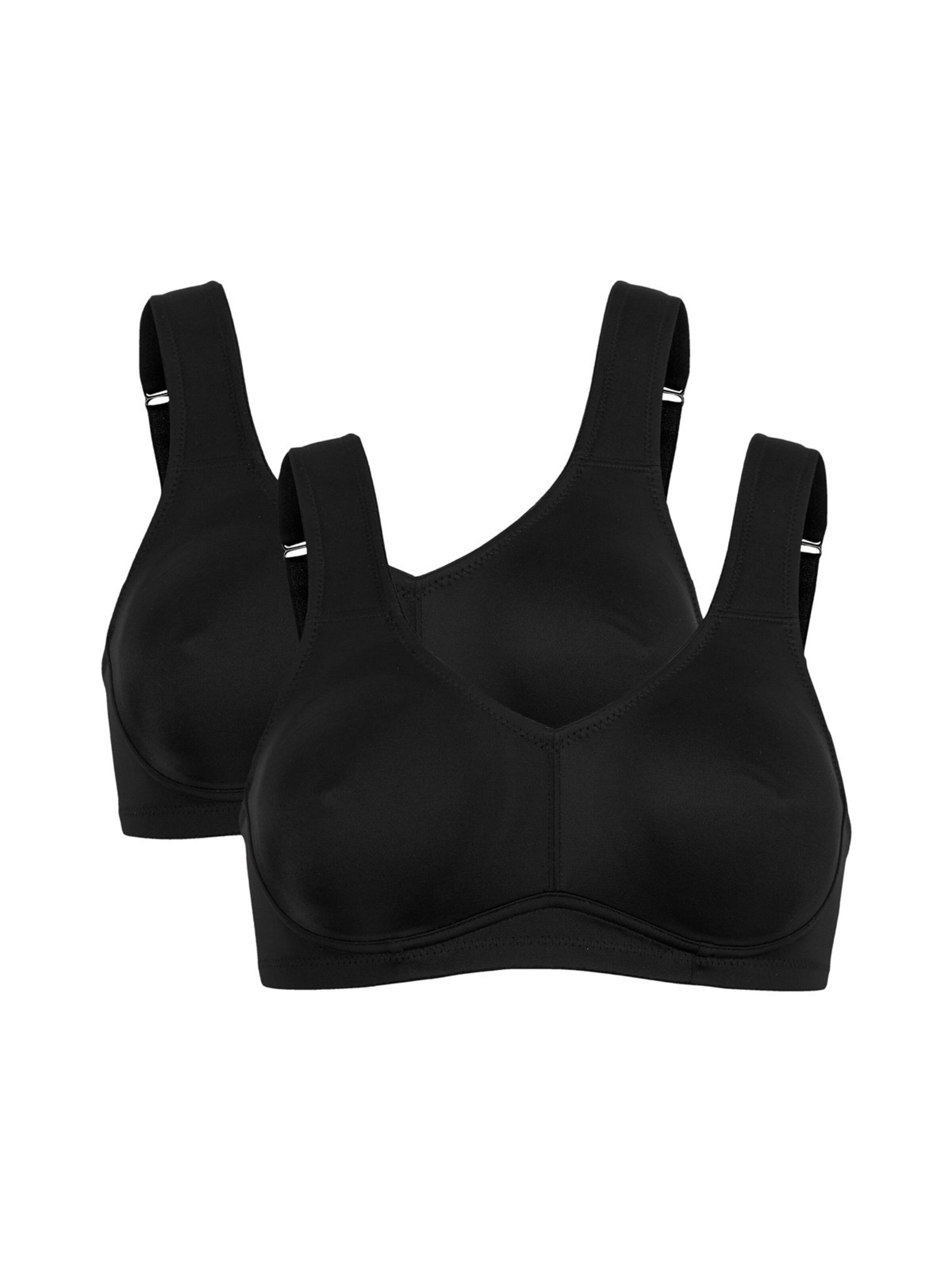 Cellbes of Sweden Bustier BH 'Ingrid' in Zwart: voorkant
