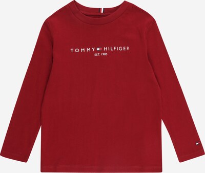 TOMMY HILFIGER T-Shirt en rouge / blanc, Vue avec produit