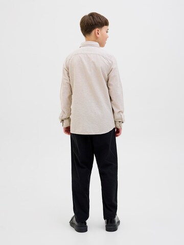 Coupe regular Chemise 'JJEBreeze' Jack & Jones Junior en beige